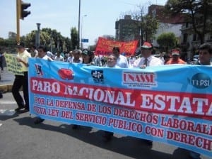 Peru.Rally against Civil Service Law4