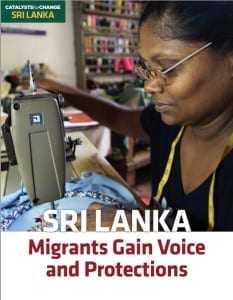 Sri-Lanka Migrant Workers Gain Voice and Protection