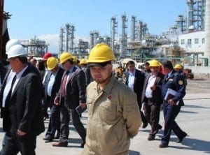 Kyrgyzstan, Solidarity Center, oil refinery, unions