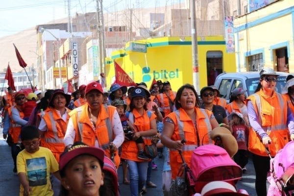 Peru, miner's strike, Solidarity Center