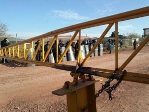 Miners at the El Coronel mine in Zacatecas, Mexico, voted to join the union Los Mineros. Photo: Julia Quiñonez