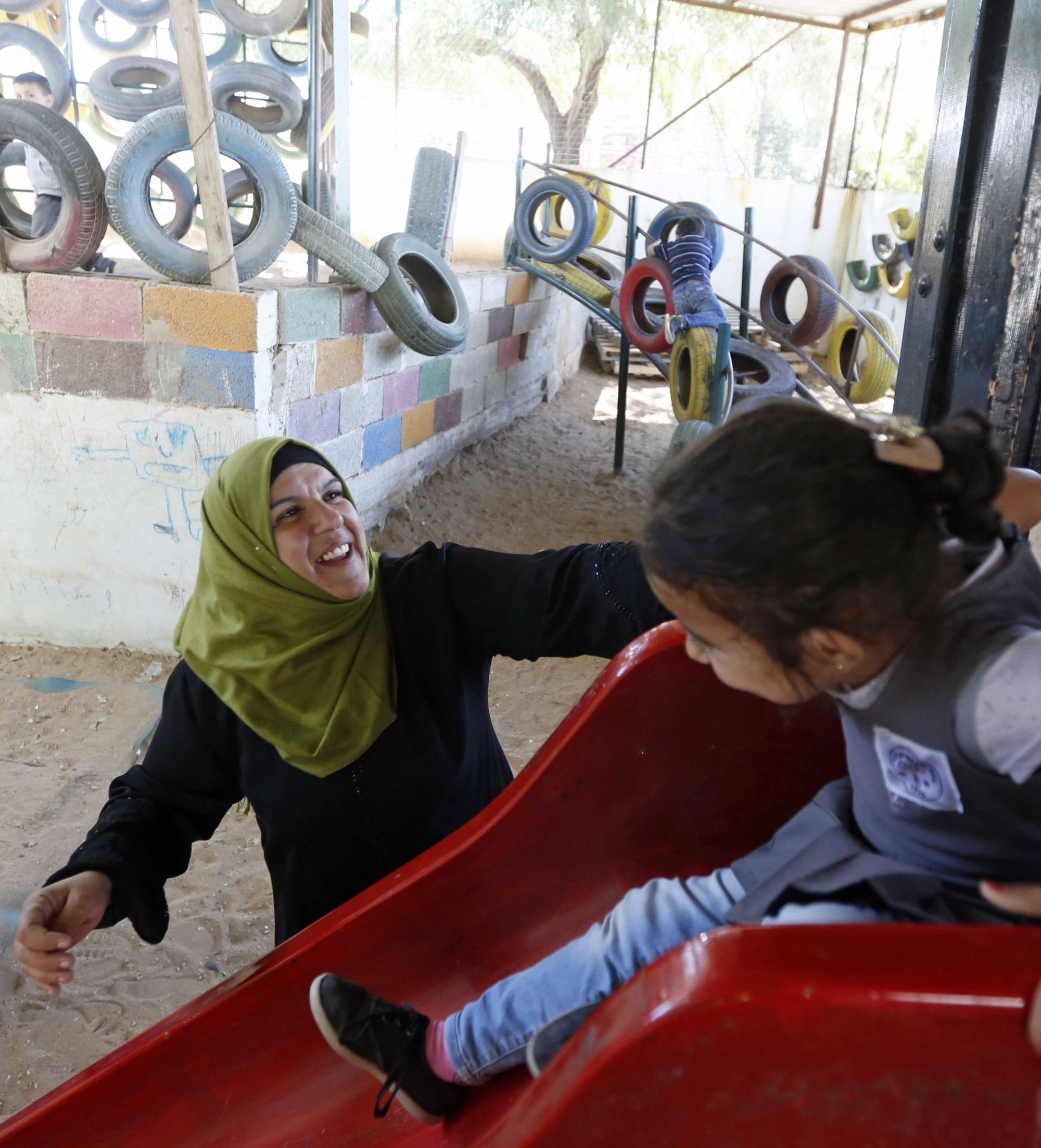 Palestine, kindergarten teacher, Solidarity Center