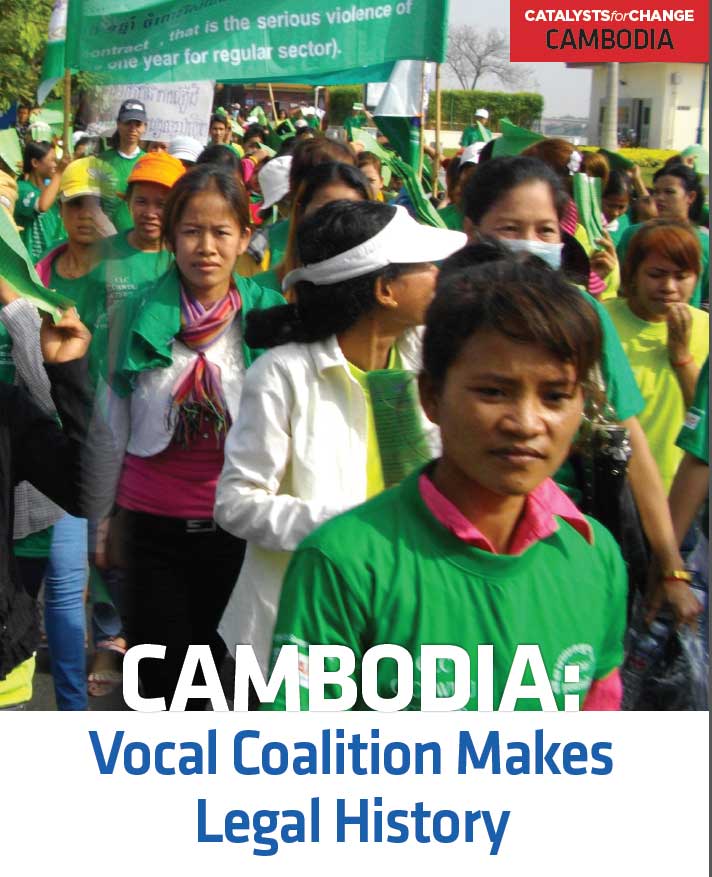 CAMBODIA: Vocal Coalition Makes Legal History (2013)