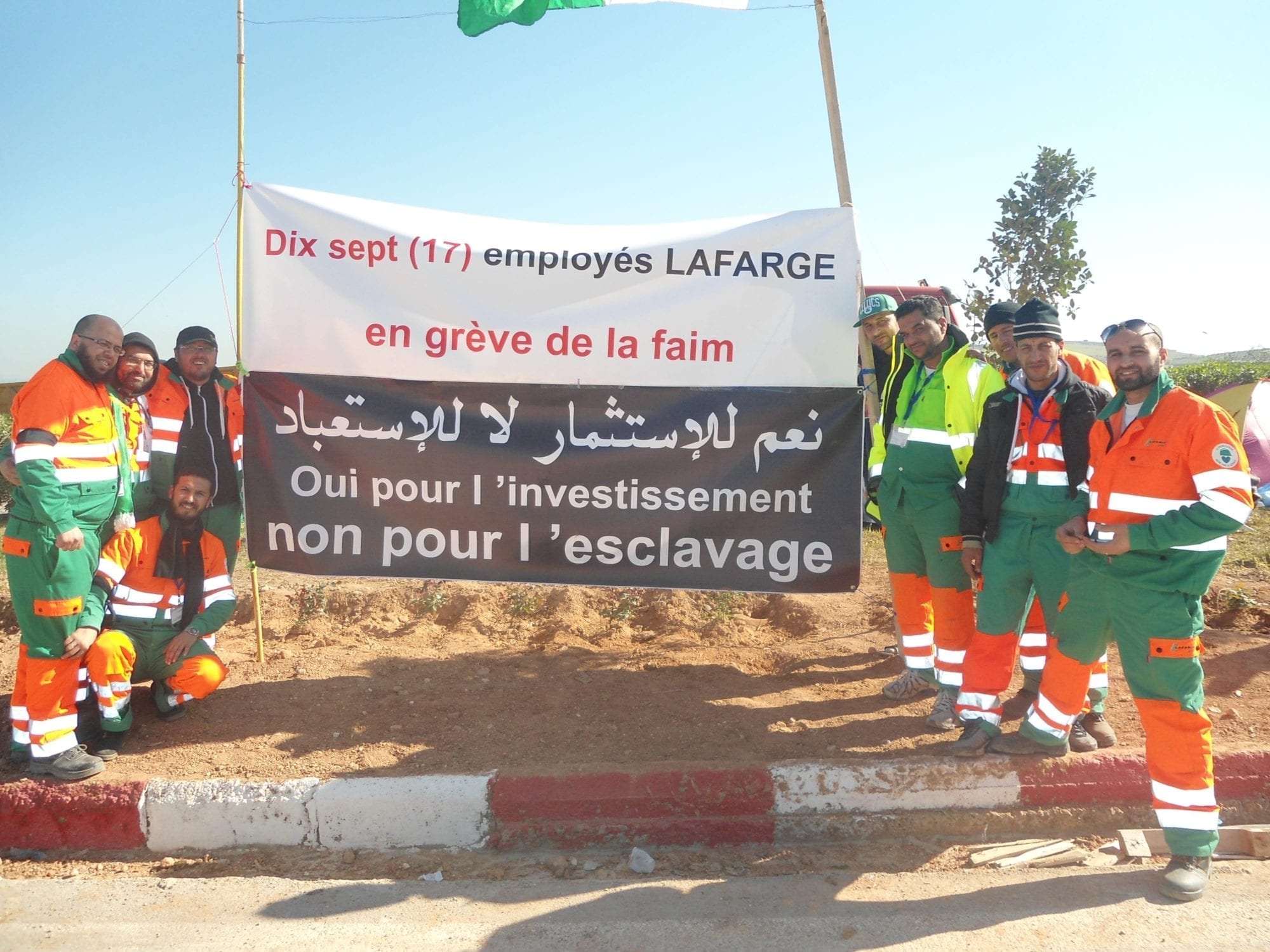 Algeria: Cement Workers on Hunger Strike