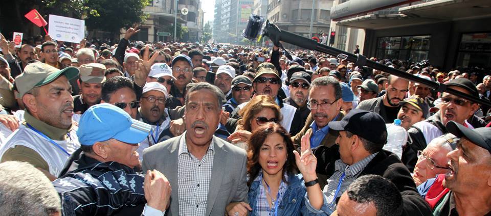 Morocco April 2014 protest