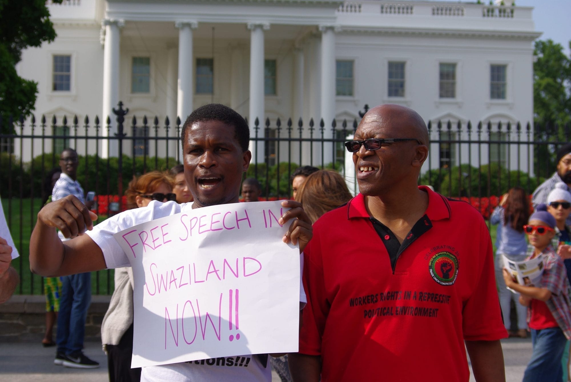 Free speech rally in swaziland