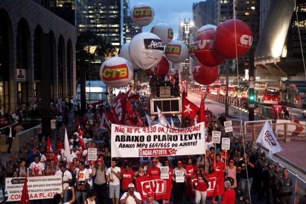Union-Led Protests Slow Job Outsourcing Bill in Brazil