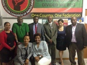 Swaziland.ITUC delegation.5.15.STAWU