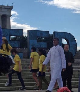 Child labor.Kailash Satyarthi.Lincoln Memorial.6.2015.jcw