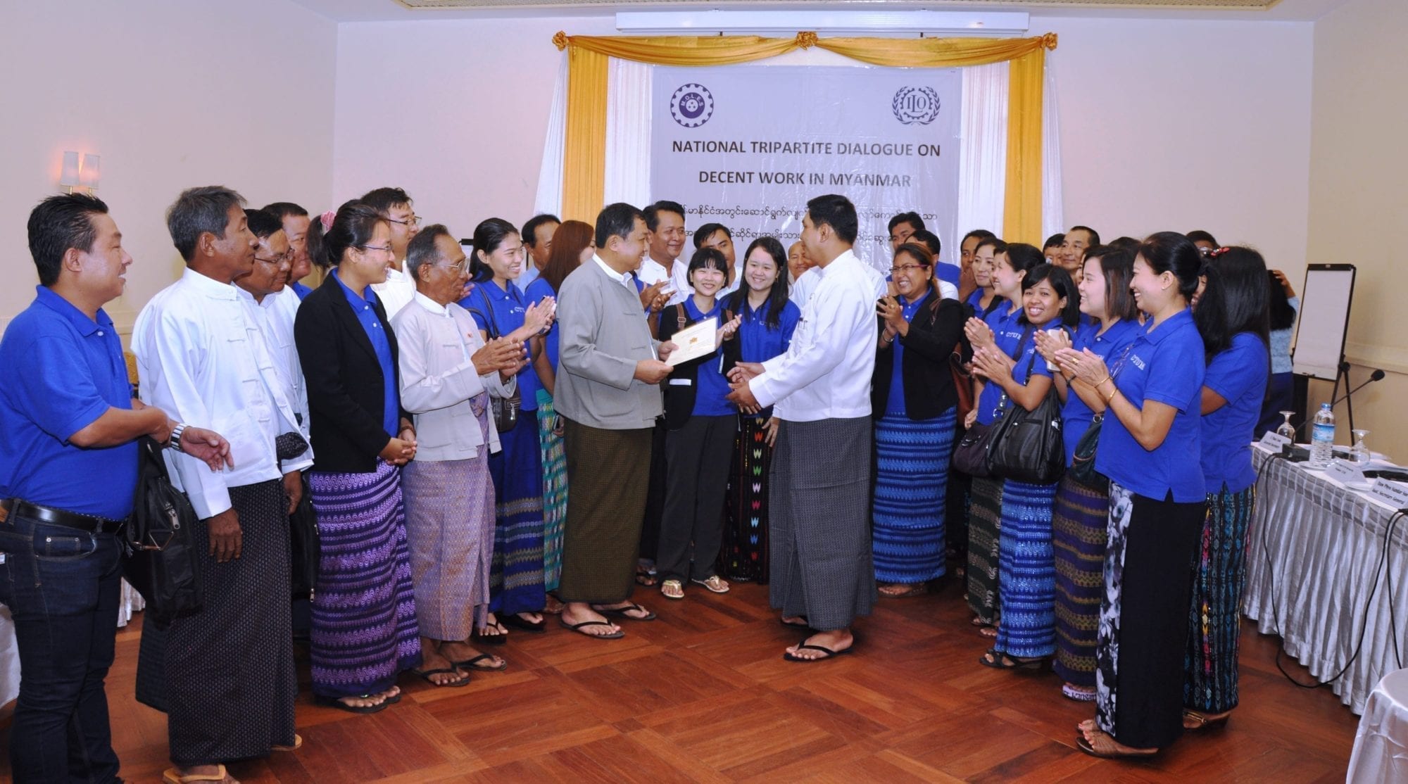 Myanmar Officially Recognizes Trade Union Confederation