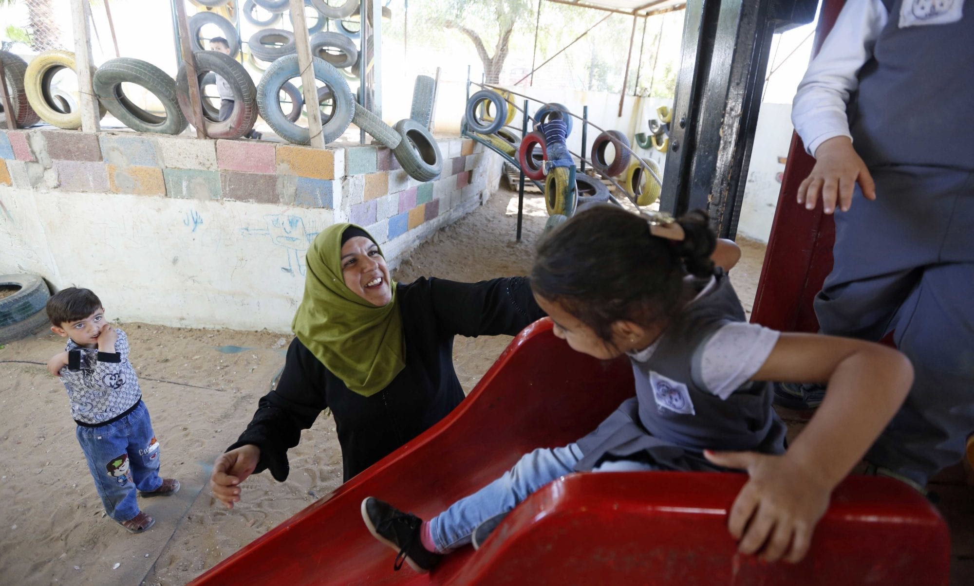 Palestine, kindergarten teacher, Solidarity Center