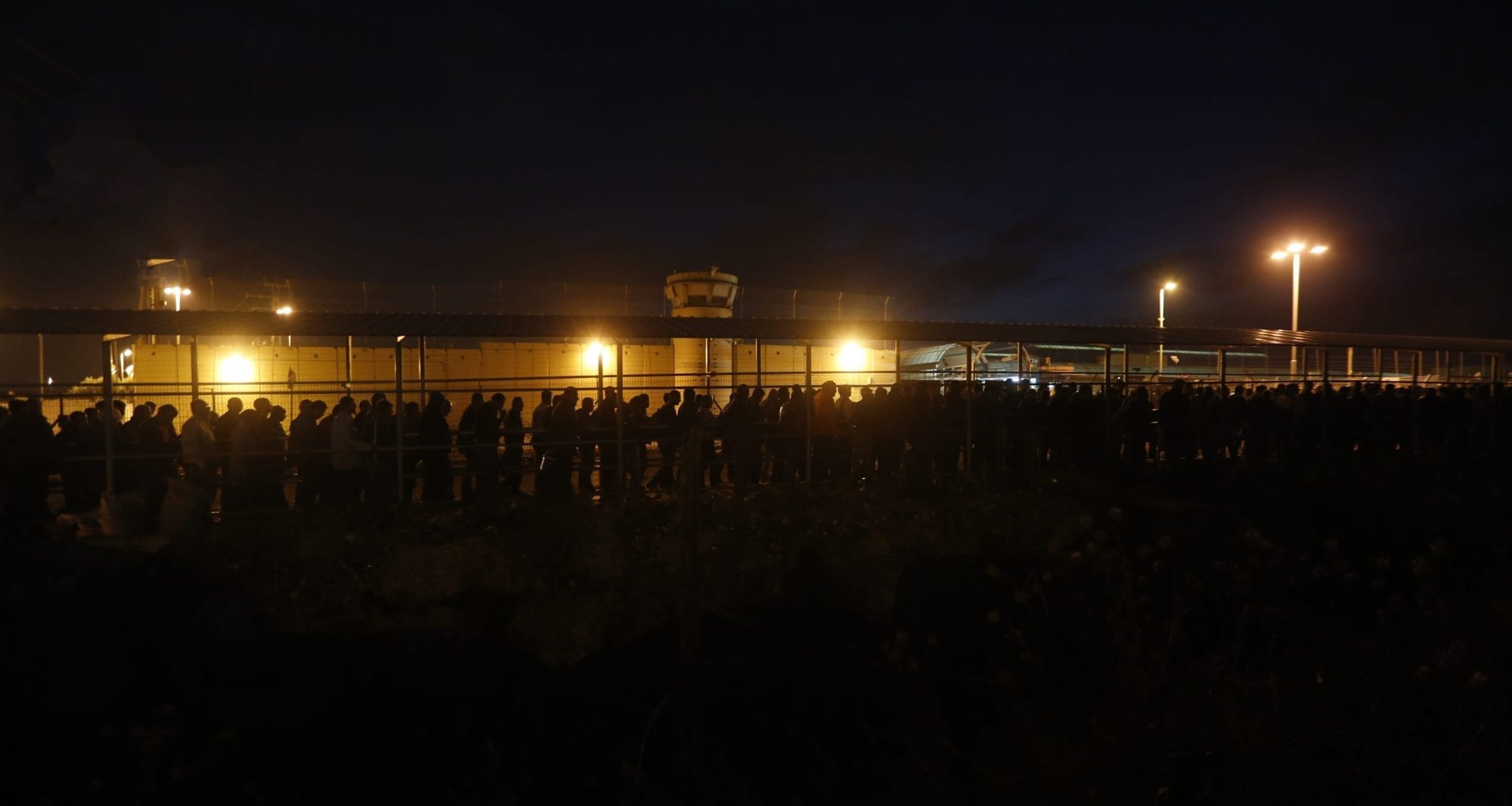 Palestine, Israeli border crossing, Solidarity Center