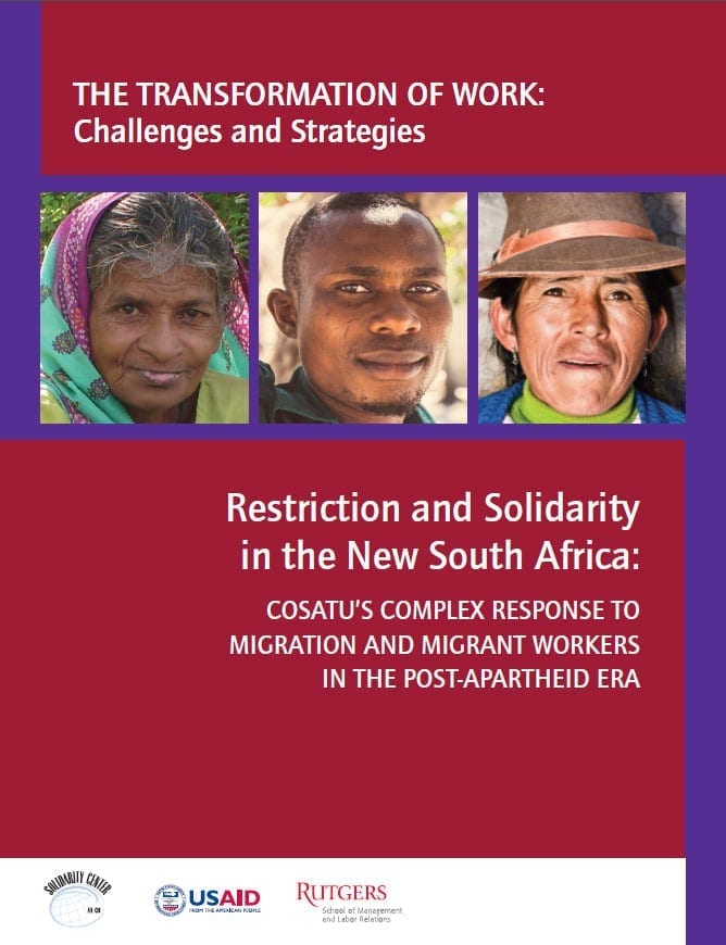 migration, Solidarity Center, South Africa