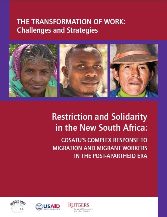 Restriction and Solidarity in the New South Africa