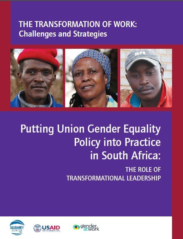 Putting Union Gender Equality Policy into Practice in South Africa