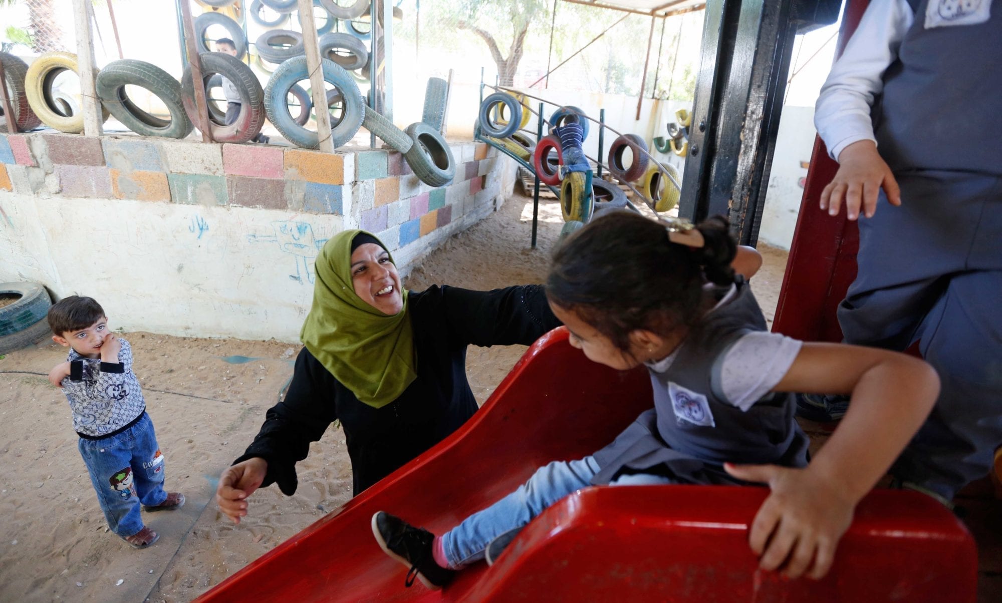 Palestine, unions, kindergarten teacher, Solidarity Center