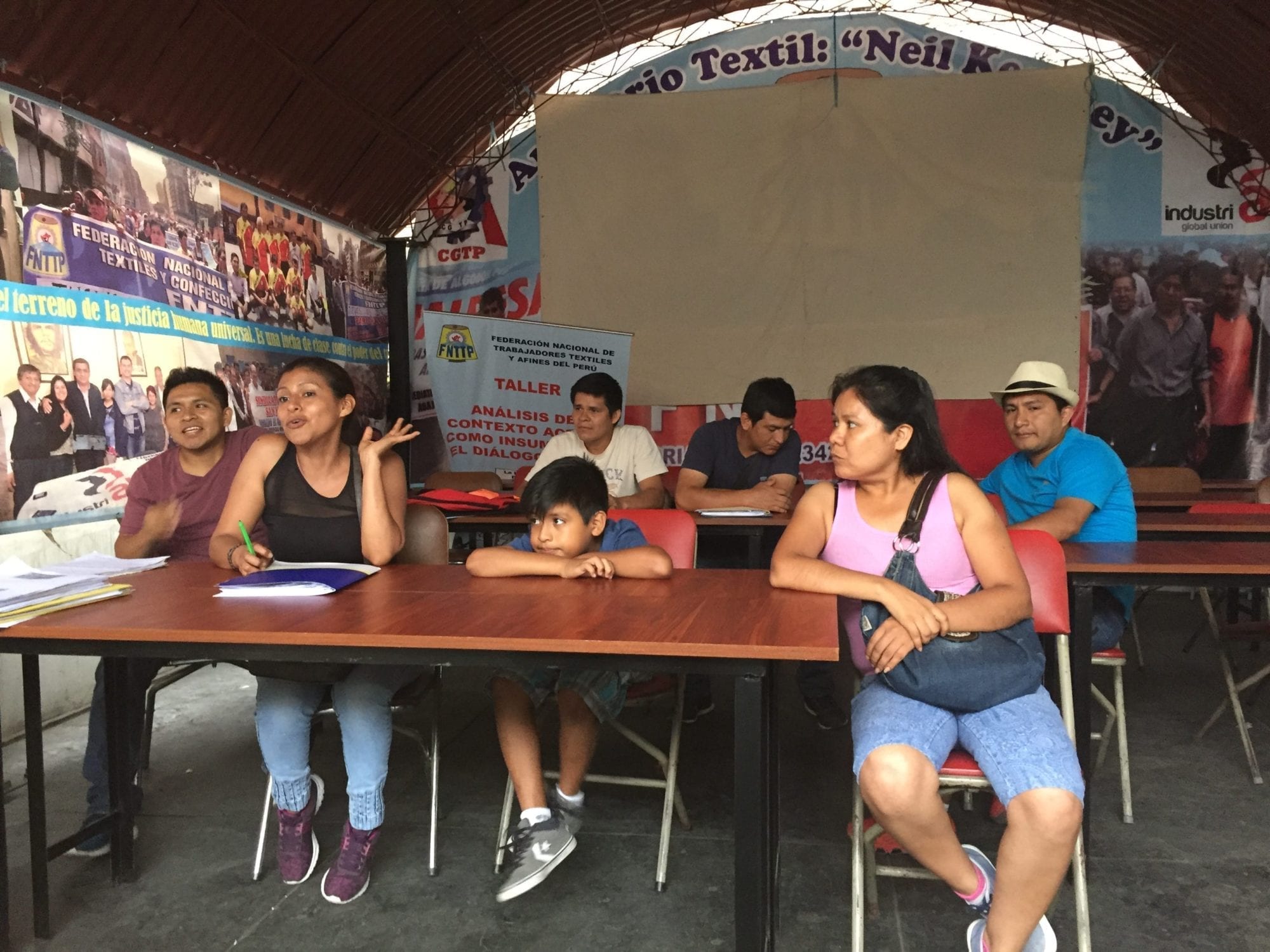 Solidarity Center, garment workers, Peru