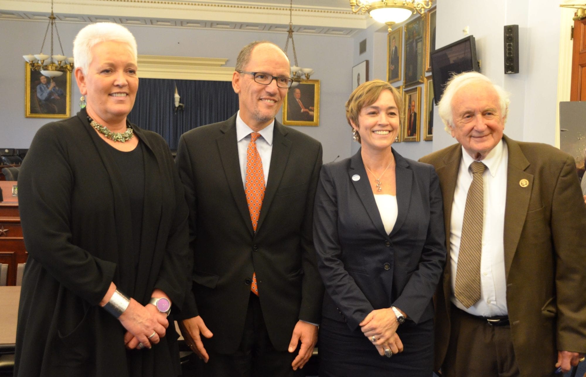 Gayle Smith, USAID, Labor Secretary Tom Perez, Sandy Levin, Shawna Bader-Blau, Solidarity Center, human rights