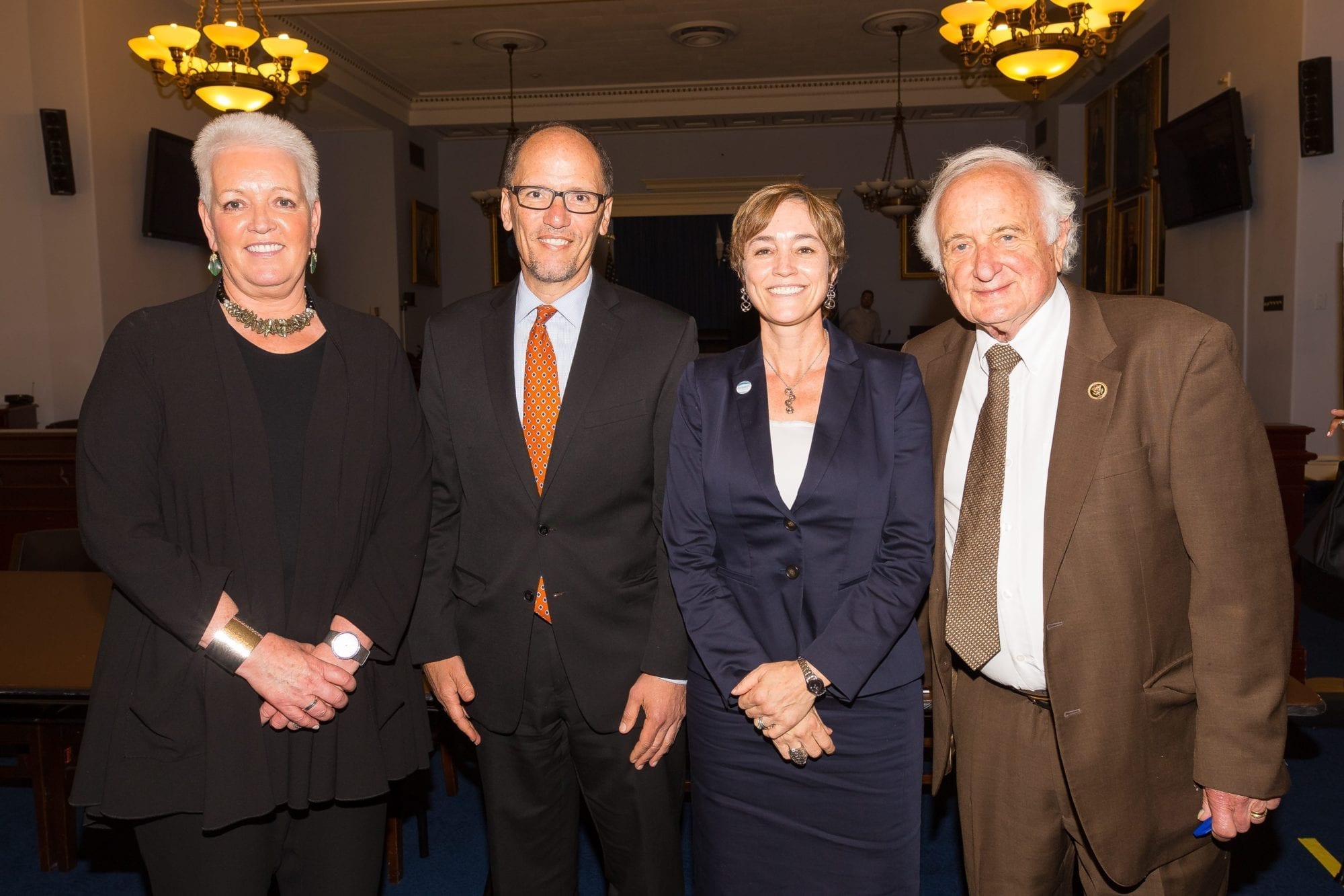 Solidarity Center, Labor Secretary Tom Perez, Rep. Sandy Levin, USAID, worker rights, global labor program