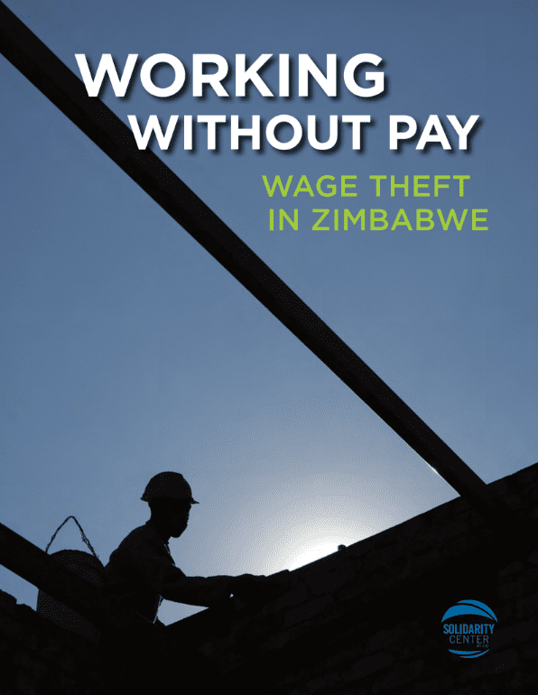 Zimbabwe wage theft, Solidarity Center