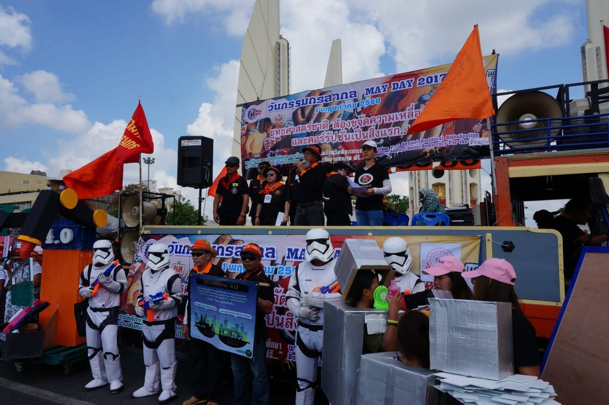 Thailand, May Day, Solidarity Center, human rights