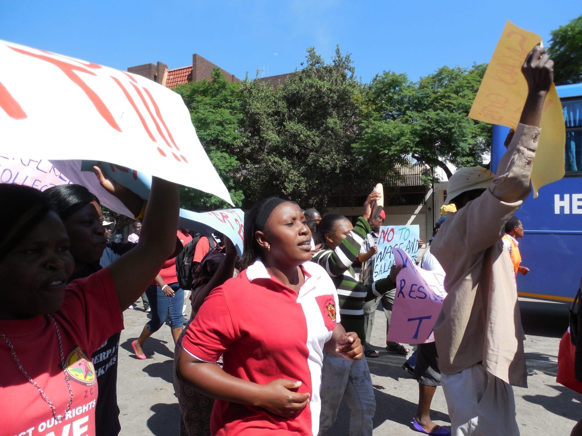 Zimbabwe, young workers, Solidarity Center, unions