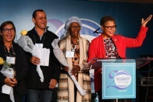 Rep. Karen Bass, Solidarity Center, human rights