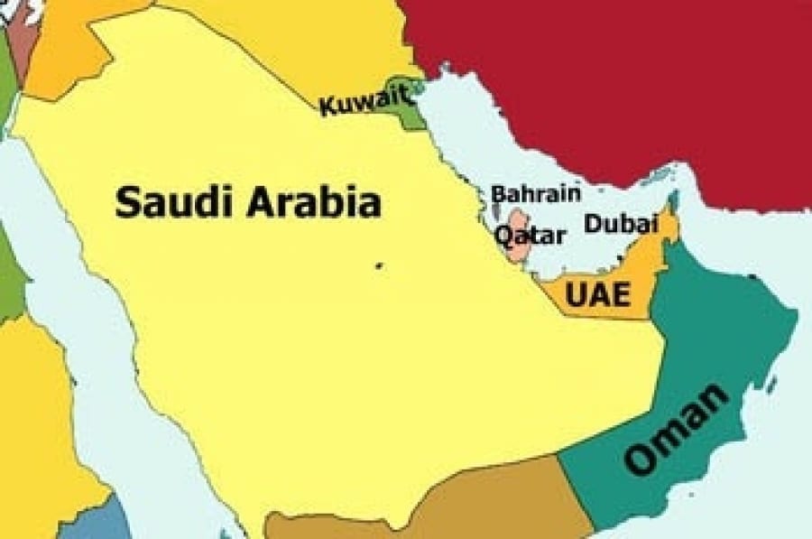Saudi Arabia Uae Map Solidarity Center - Saudi Arabia Bars Foreign Workers From Retail Jobs