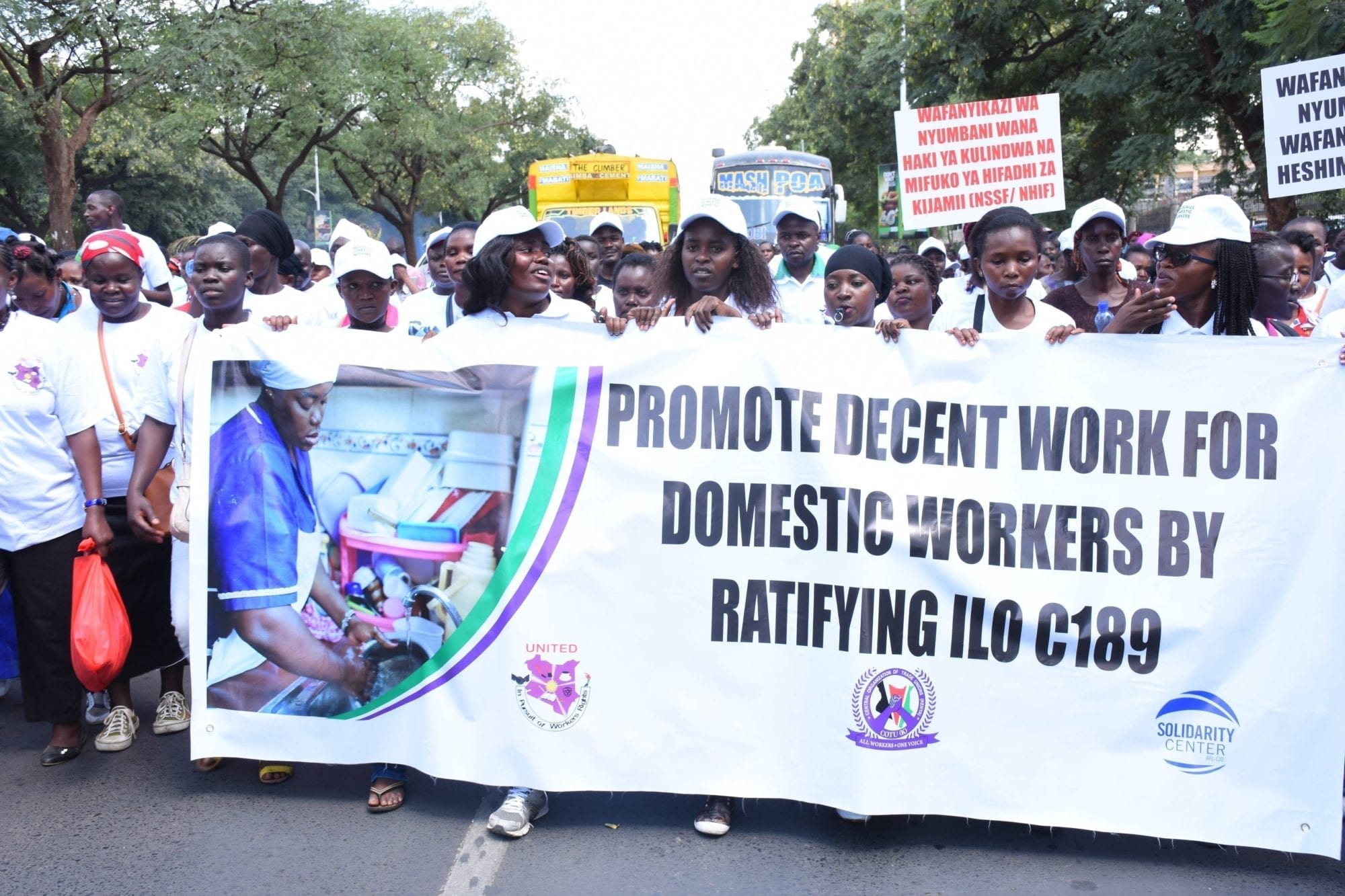 Solidarity Center - Domestic Workers Fight for Their Rights in Kenya