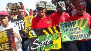 South Africa, gender-based violence at work, TotalShutdown, unions, COSATU, Solidarity Center