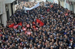 Tunisia, general strike, UGTT, wages, unions, Solidarity Center