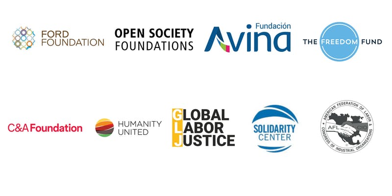 logos Logos.Groups sponsoring Building Power Womens Leadership in the Fight for Justice Democracy and Fair Wages.9.24.19