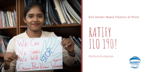 Gender, Sri Lanka, 16 Days of Activism to End Violence Against Women, Solidarity Center