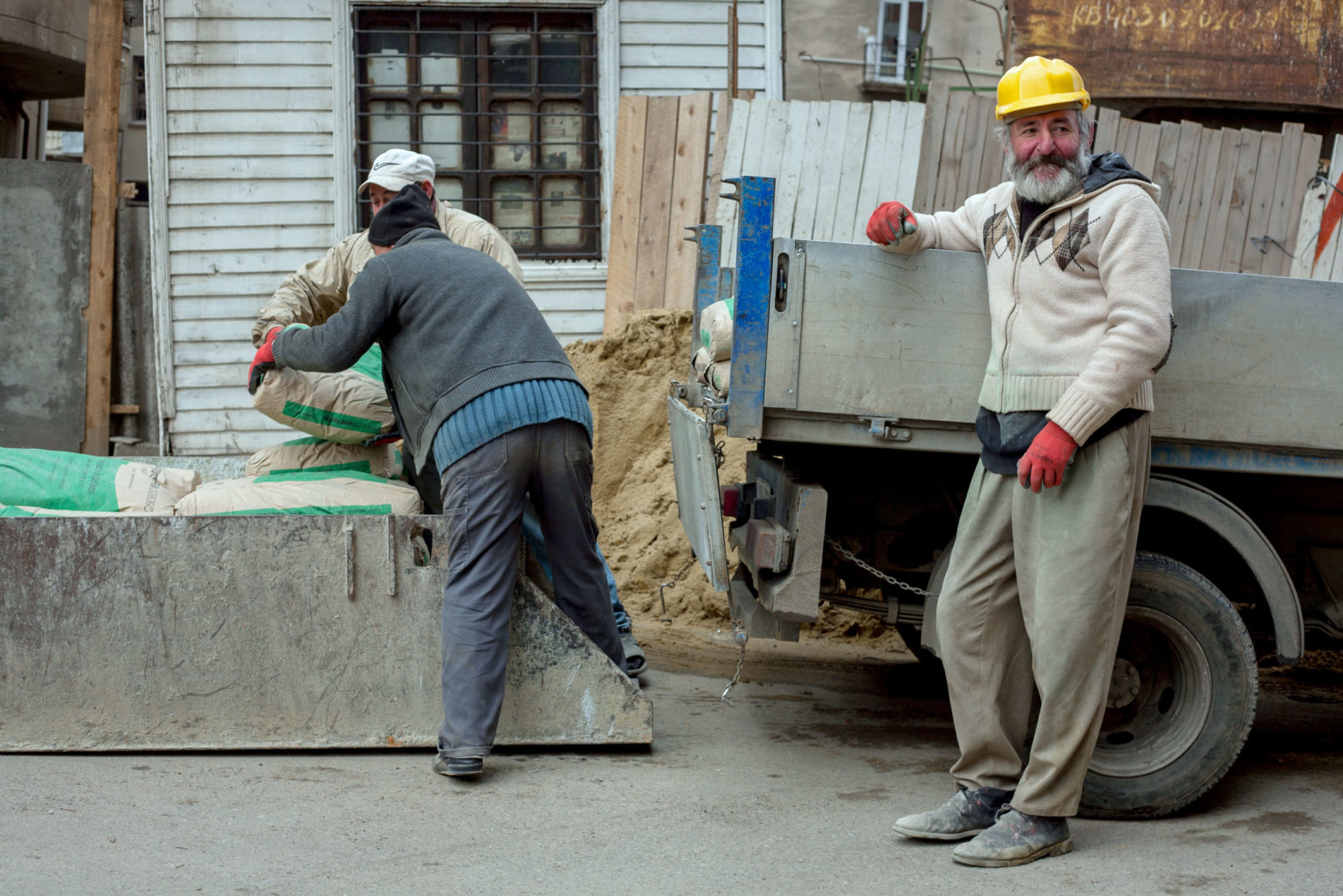 Republic of Georgia, construction workers, worker rights, Solidarity Center