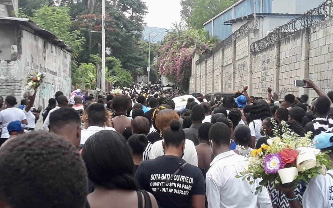 Haitian Workers March, Protest Garment Worker’s Death