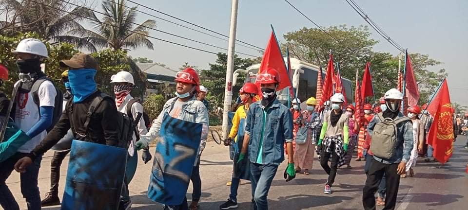 Myanmar, military coup, worker rights, garment workers, Solidarity Center