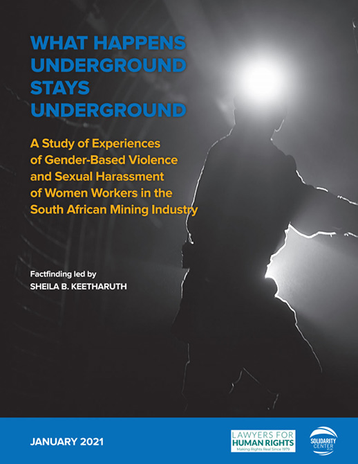 Report: Risks to Women Workers Pervasive in South African Mines