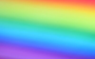 Rainbow mist, LGBTQ pride illustration