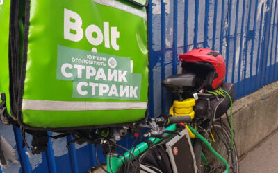 Amid War, Platform Workers in Ukraine Demand Decent Wages