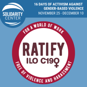 In focus: 16 Days of Activism against Gender-Based Violence