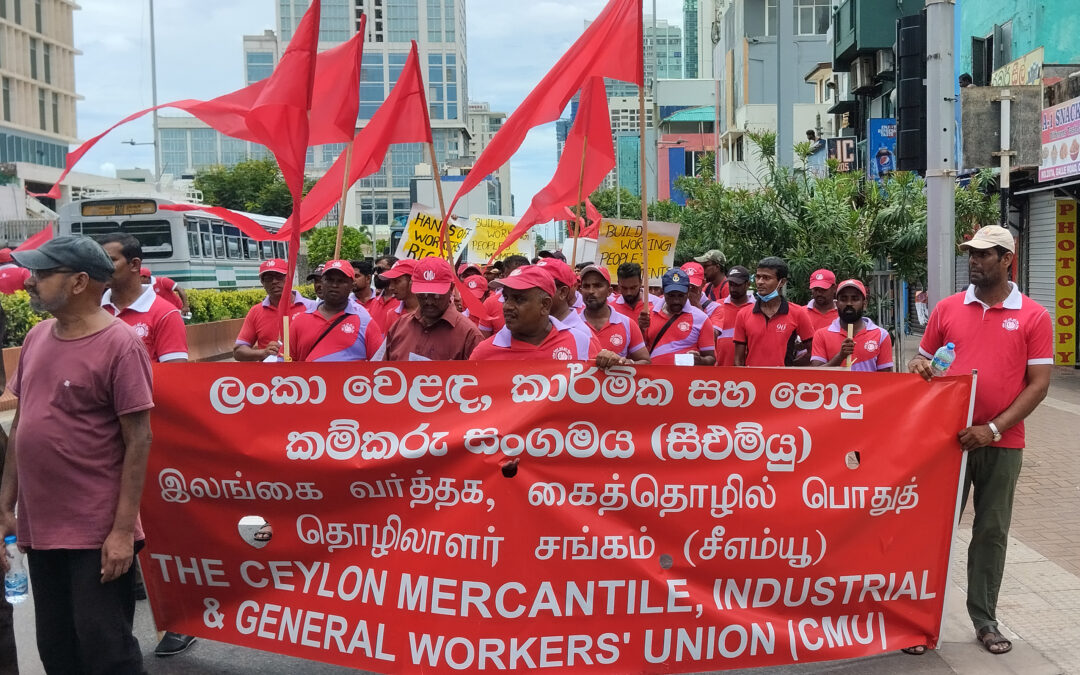 Sri Lanka, May Day 2023. Credit: Bharathi Raja/Solidarity Center