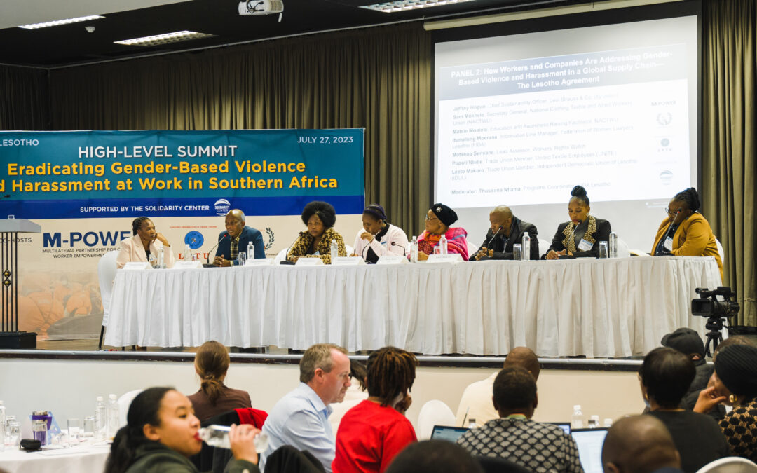 M-POWER SUMMIT: Program to End Violence, Harassment Changing the Dynamic in Lesotho