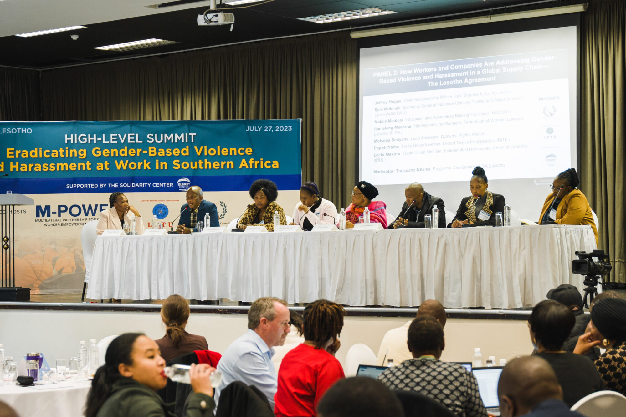 M-POWER SUMMIT: Program to End Violence, Harassment Changing the Dynamic in Lesotho