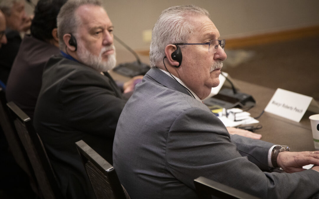 Antonio Fernandes dos Santos Neto, president of the Central dos Sindicatos Brasileiros and Moacyr Roberto Tesch Auersvald, president of Brazil's New Union Workers Central (NCST), praised both countries' support and cooperation. They described the U.S.-Brazil Partnership for Workers as a “historic moment."