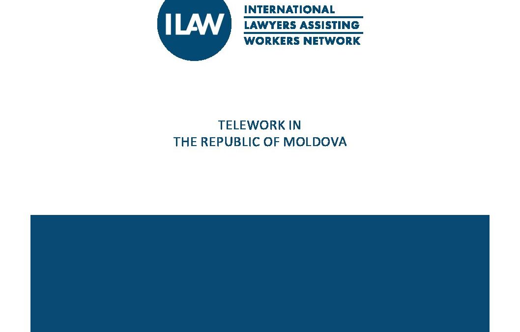 TELEWORK IN THE REPUBLIC OF MOLDOVA