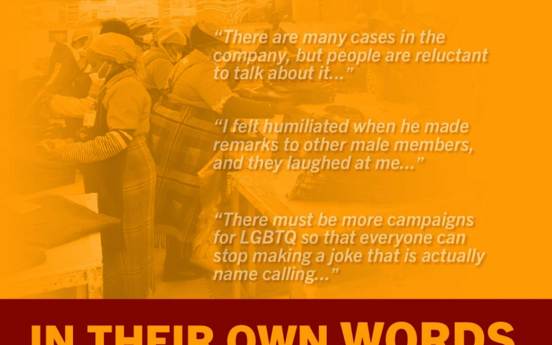 In Their Own Words: Workers Address Gender-Based Violence & Harassment in South Africa’s Garment Factories and Clothing Retail Stores