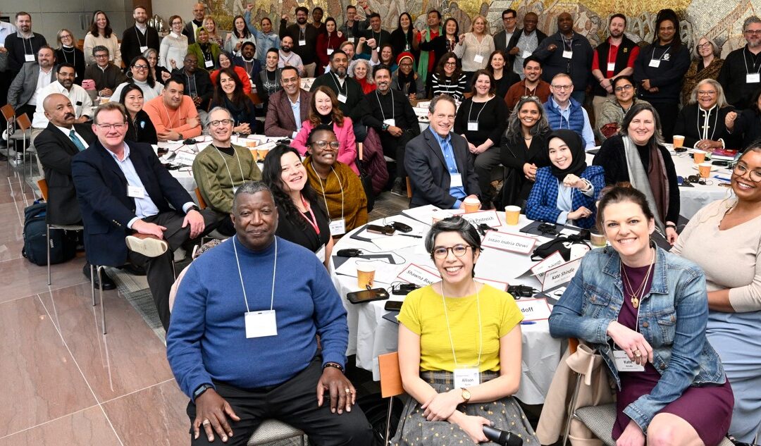 Global labor leaders and allies meet in Washington DC to discuss how unions can strengthen democracy through the exercise and advancement of worker rights. Photo: Kaveh Sardari